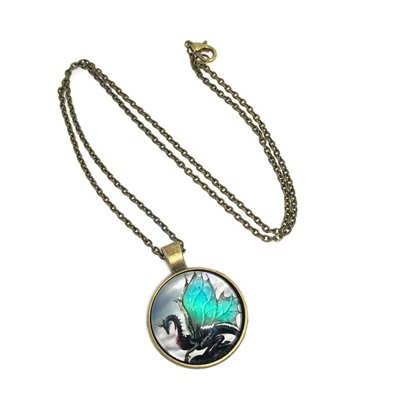 Jewelry - ➰Handmade Dragon Cabochon